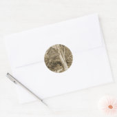 waterwiel ronde sticker (Envelop)