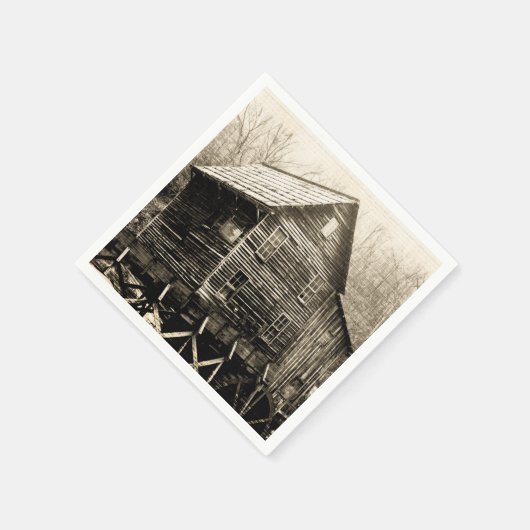 waterwiel servetten (Hoek)