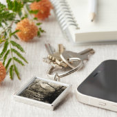  waterwiel sleutelhanger (Zijkant)