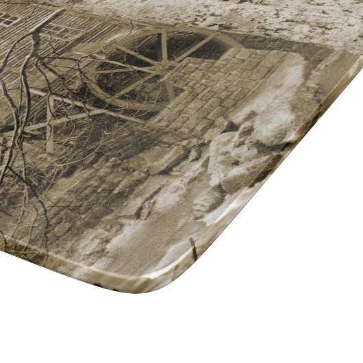  waterwiel snijplank (Hoek)