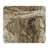  waterwiel snijplank (Voorkant)