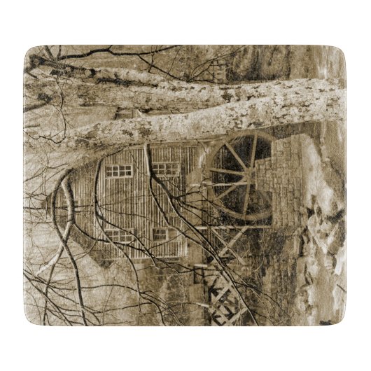 waterwiel snijplank (Voorkant)