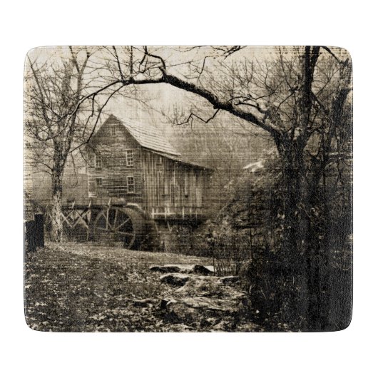  waterwiel snijplank (Voorkant)