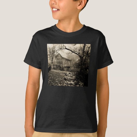 waterwiel t-shirt (Voorkant)