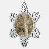  waterwiel tin sneeuwvlok ornament (Rechts)
