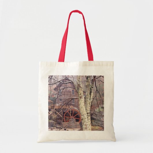 Waterwiel Tote Bag (Voorkant)