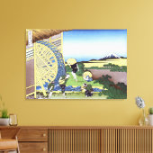 Waterwielen in Onden Canvas Afdruk (Insitu (Woonkamer))