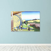 Waterwielen in Onden Canvas Afdruk (Insitu (Houten vloer))