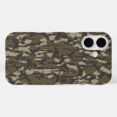 Waterwild jagen op bodems camouflage eend jagers Case-Mate iPhone case (Achterkant (horizontaal))