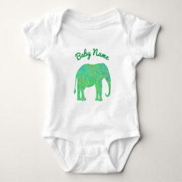 Waterworks Elephant Silhouette Romper