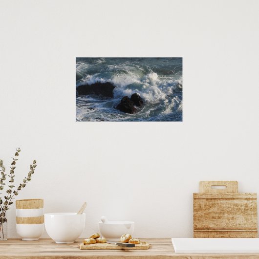 Watery Blanket Poster (Keuken)
