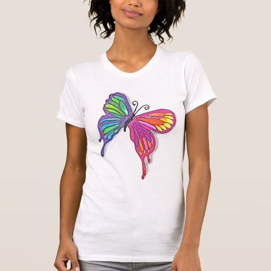 Watery Butterfly T-shirt (Voorkant)
