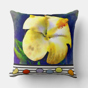 Watery Hibiscus reversibele accuskussen Kussen