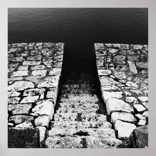 Watery Stairs Poster (Voorkant)