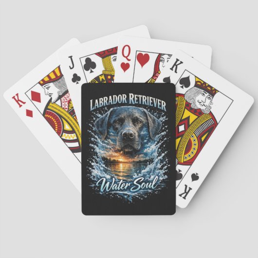 Waterziel Pokerkaarten (Achterkant)