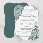 Waterzuigen in Mint blauw / Pine Green Kaart (Voorkant / Achterkant)