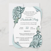 Waterzuigen in Mint blauw / Pine Green Kaart (Voorkant)