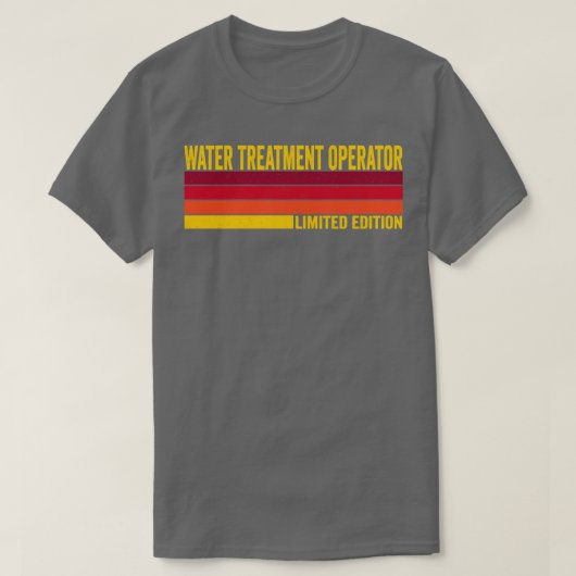 Waterzuiveringsinstallatie T-shirt (Design voorkant)