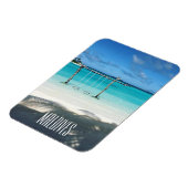 waterzwemmen van maldiven magneet (Linkerzijde)