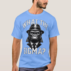 Wathe Sigma Ironische Meme Brainrot Quote Voor Gor T-shirt