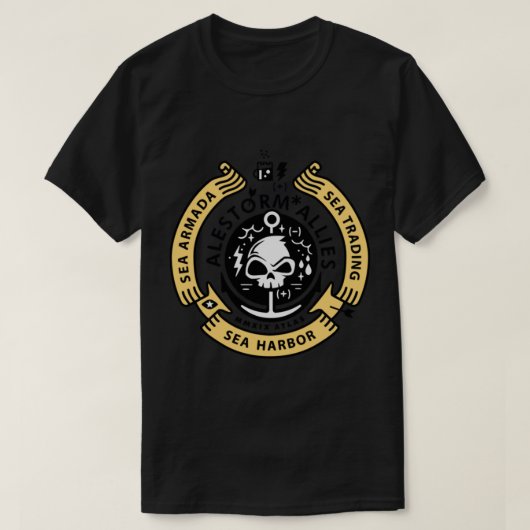watiseneng-Alestorm-band-sawise T-shirt (Design voorkant)