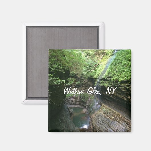 Watkins Glen Koelkast Magnet (Voorkant / Achterkant)