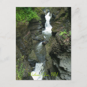 Watkins Glen, NY, Foto van: ... Briefkaart