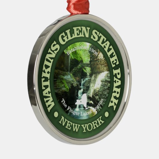 Watkins Glen SP Metalen Ornament (Rechts)
