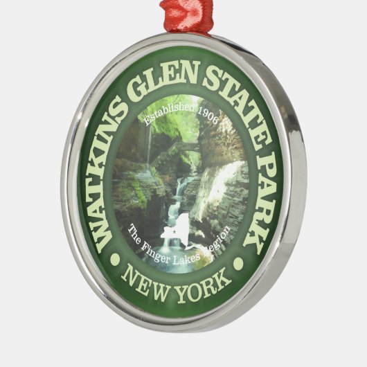 Watkins Glen SP Metalen Ornament (Links)