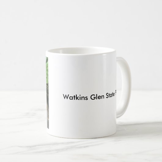 Watkins Glen State Park Coffee Mok (Voorkant rechts)