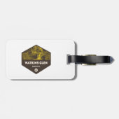 Watkins Glen State Park New York Bagagelabel (Achterkant horizontaal)