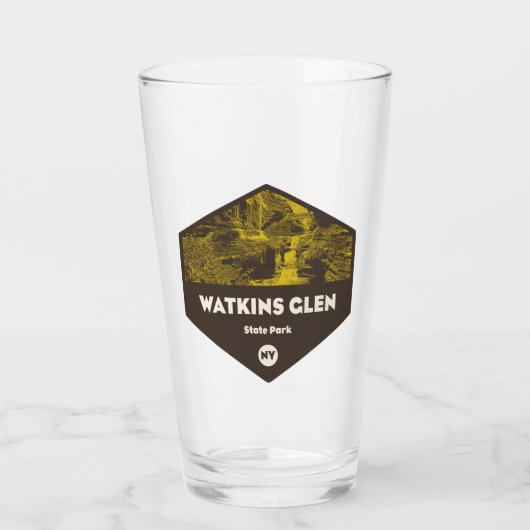Watkins Glen State Park New York Glas (Voorkant)