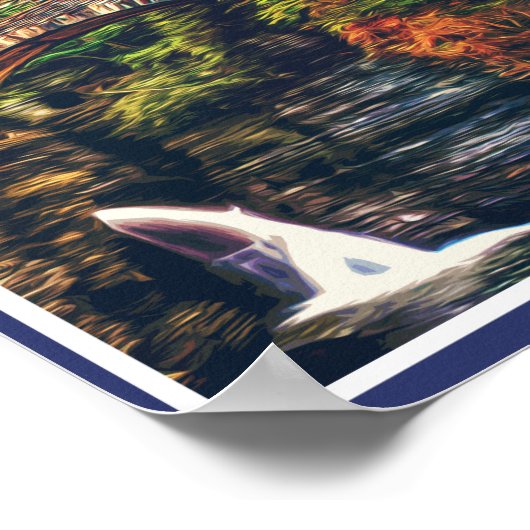 WATKINS GLEN STATE PARK - NEW YORK VERENIGDE STATE POSTER (Hoek)