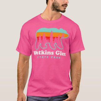 Watkins Glen State Park Wandelen New York Retro Be T-shirt