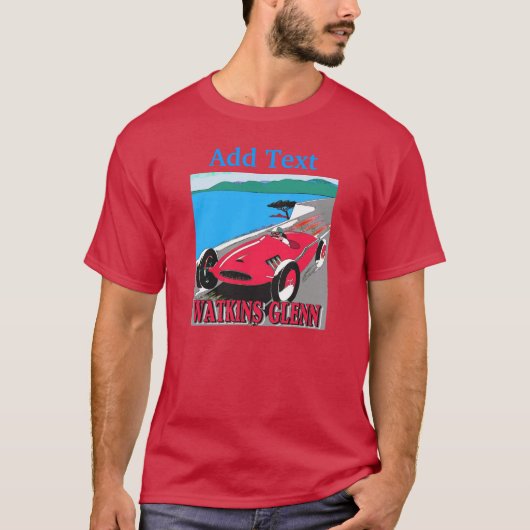 Watkins Glenn Racing T-shirt (Voorkant)