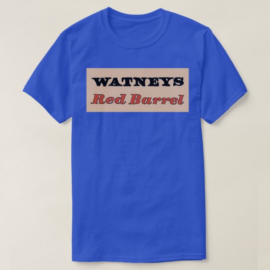 Watney Red Barrel T-shirt (Design voorkant)