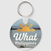 WatPhilippines Logo Sleutelhanger (Achterkant)