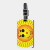 Wat's Up ! Bagagelabel (Voorkant verticaal)