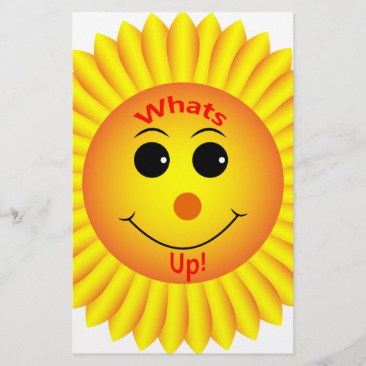 Wat's Up ! Briefpapier (Voorkant)