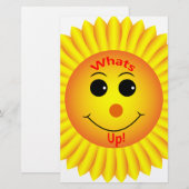 Wat's Up ! Briefpapier (Voorkant / Achterkant)