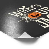 Wat's Up Jack Halloween Foto Afdruk (Hoek)
