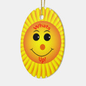 Wat's Up ! Keramisch Ornament (Links)