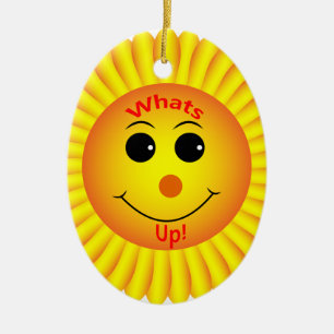 Wat's Up ! Keramisch Ornament