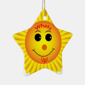 Wat's Up ! Keramisch Ornament (Rechts)