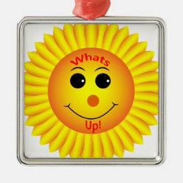 Wat's Up ! Metalen Ornament