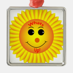 Wat's Up ! Metalen Ornament