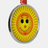 Wat's Up ! Metalen Ornament (Rechts)