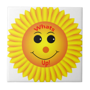 Wat's Up ! Tegeltje