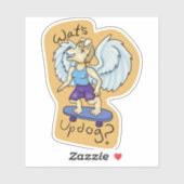 Wat's Updog Sticker (Vel)
