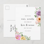 Watsoever Onze Ziel Ook Mogelijk Is, Emily Bronte Briefkaart (Voorkant / Achterkant)